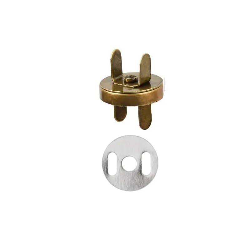 10Sets 14/18mm Magnetic Button DIY Craft Sewing Snaps Knitting Clasps Sets for Sewing Craft Purses Bags Clothes Leather 4 Colors