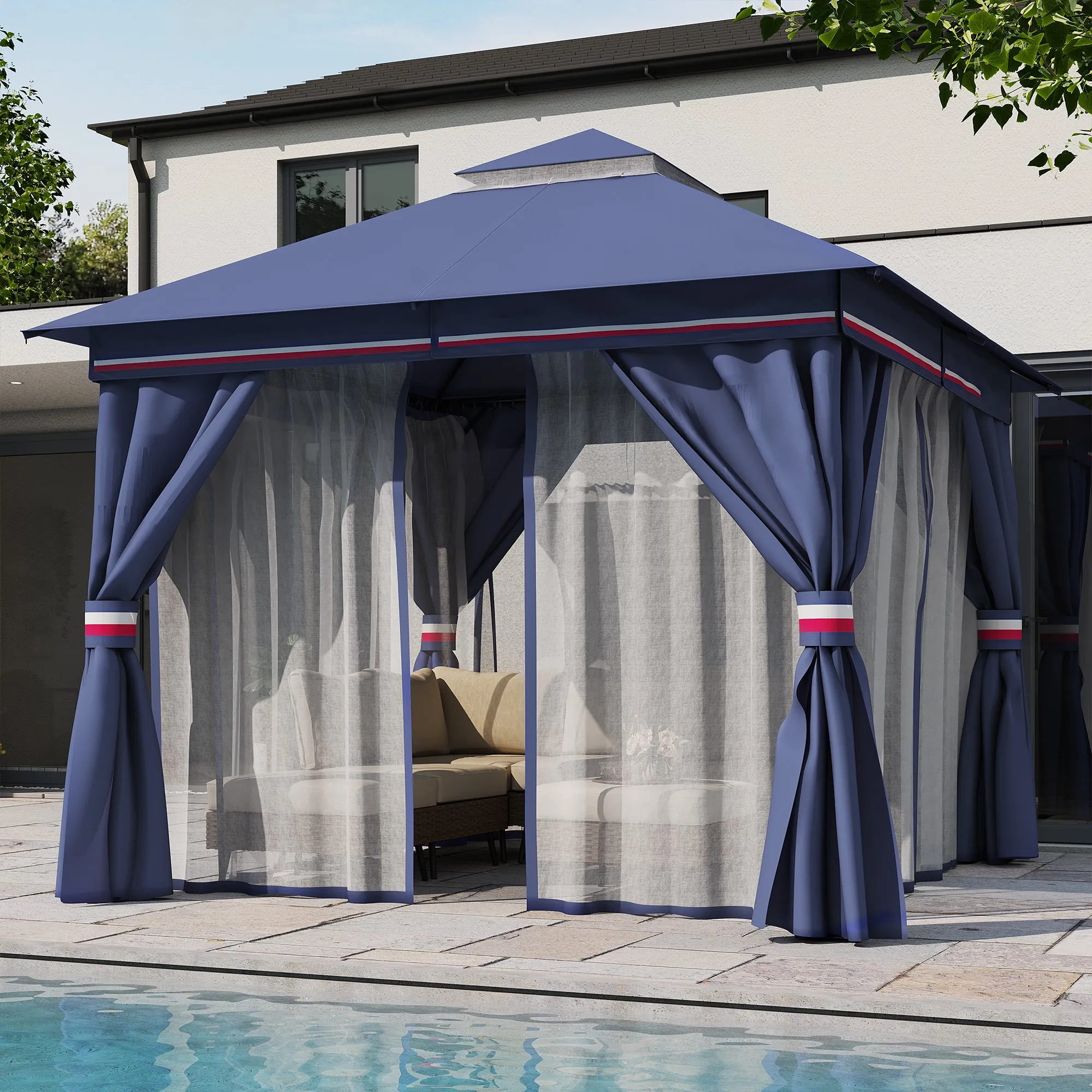 10'X10' Patio Steel Gazebo