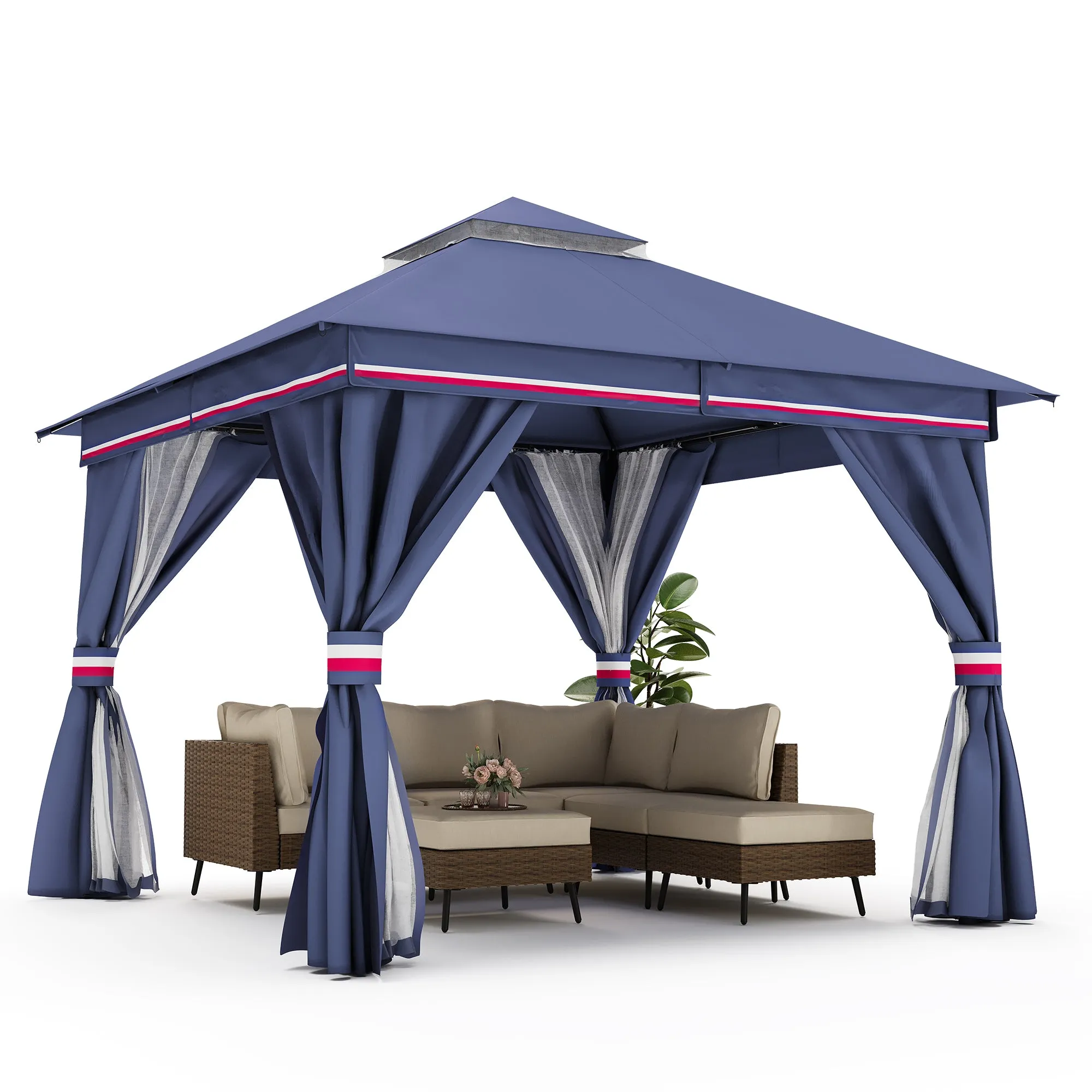 10'X10' Patio Steel Gazebo