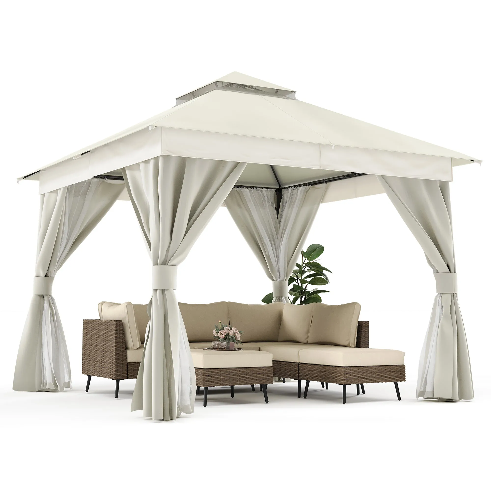 10'X10' Patio Steel Gazebo