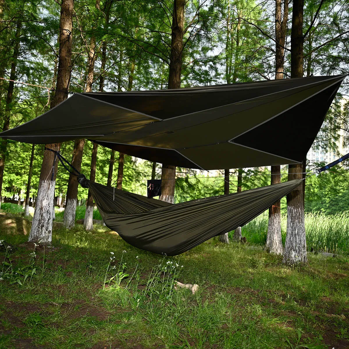 11' Camping Hammock with 12' Tarp Bundle