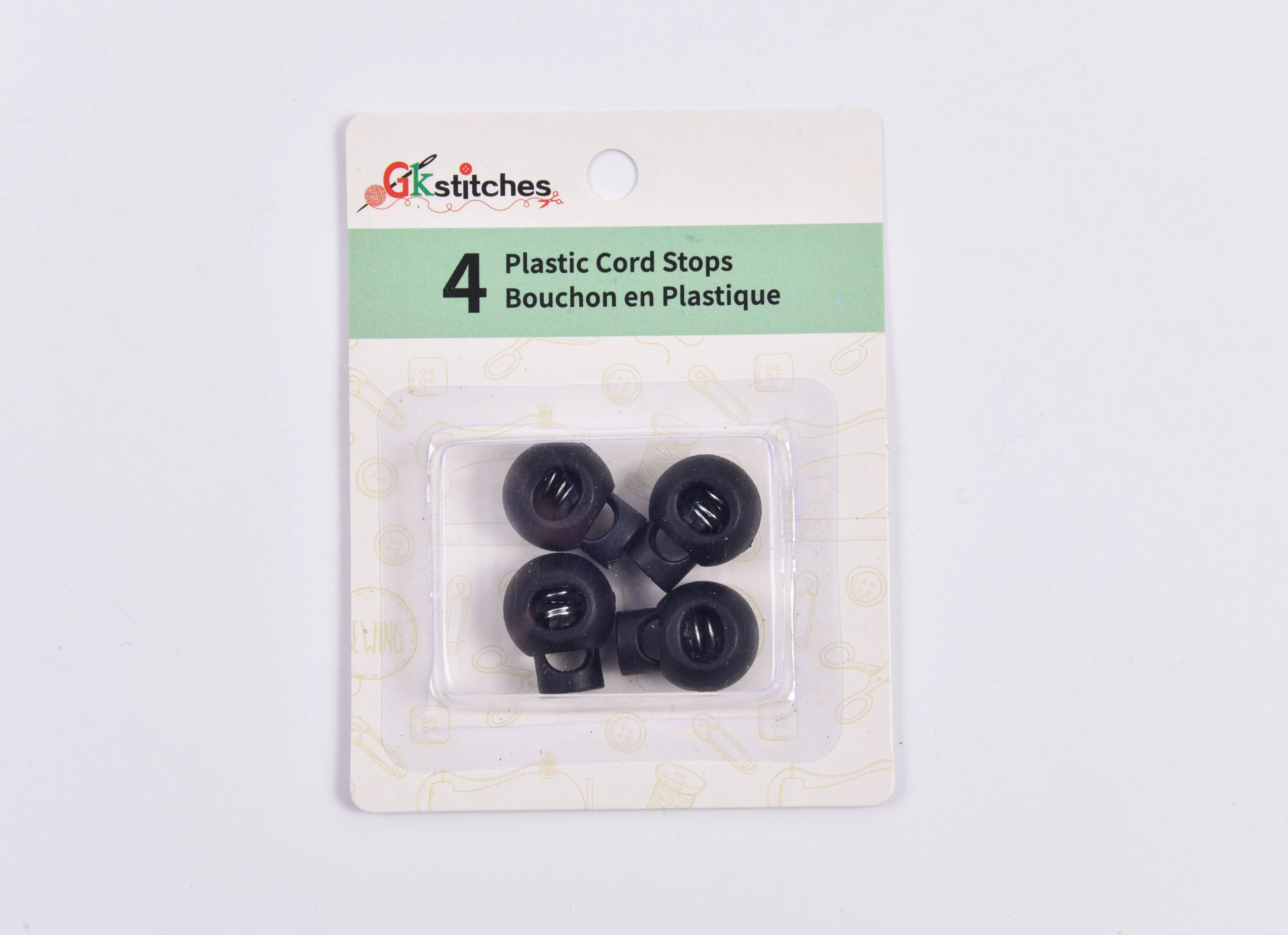 4 Plastic Cord Stops