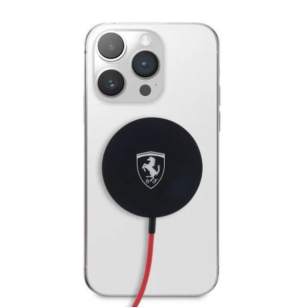 Ferrari 15W Magnetic Charger with MagSafe Black - FECBMSMENK