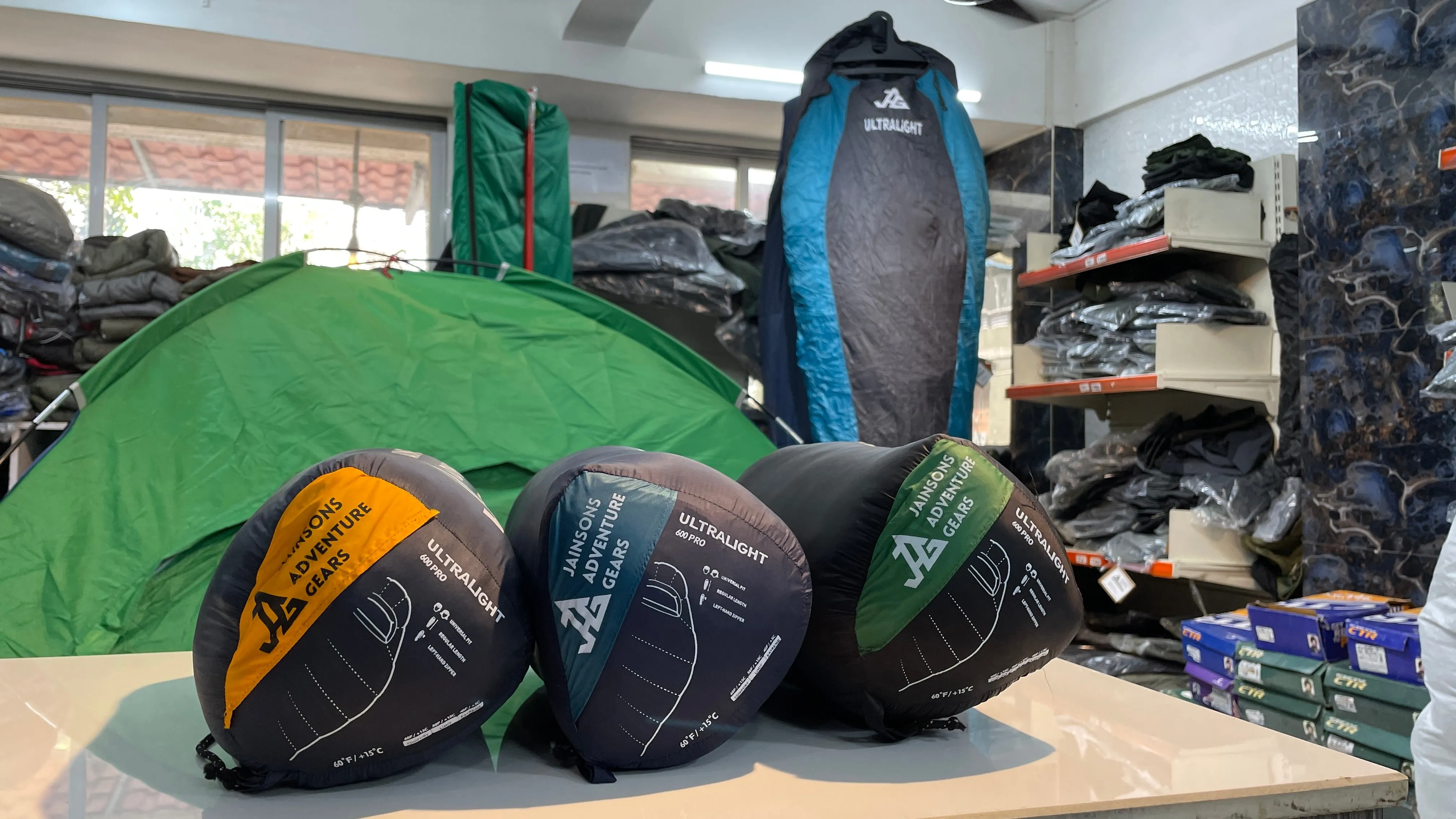 JAG Ultra Light Pro Sleeping Bag | Super Compact | 750Grams