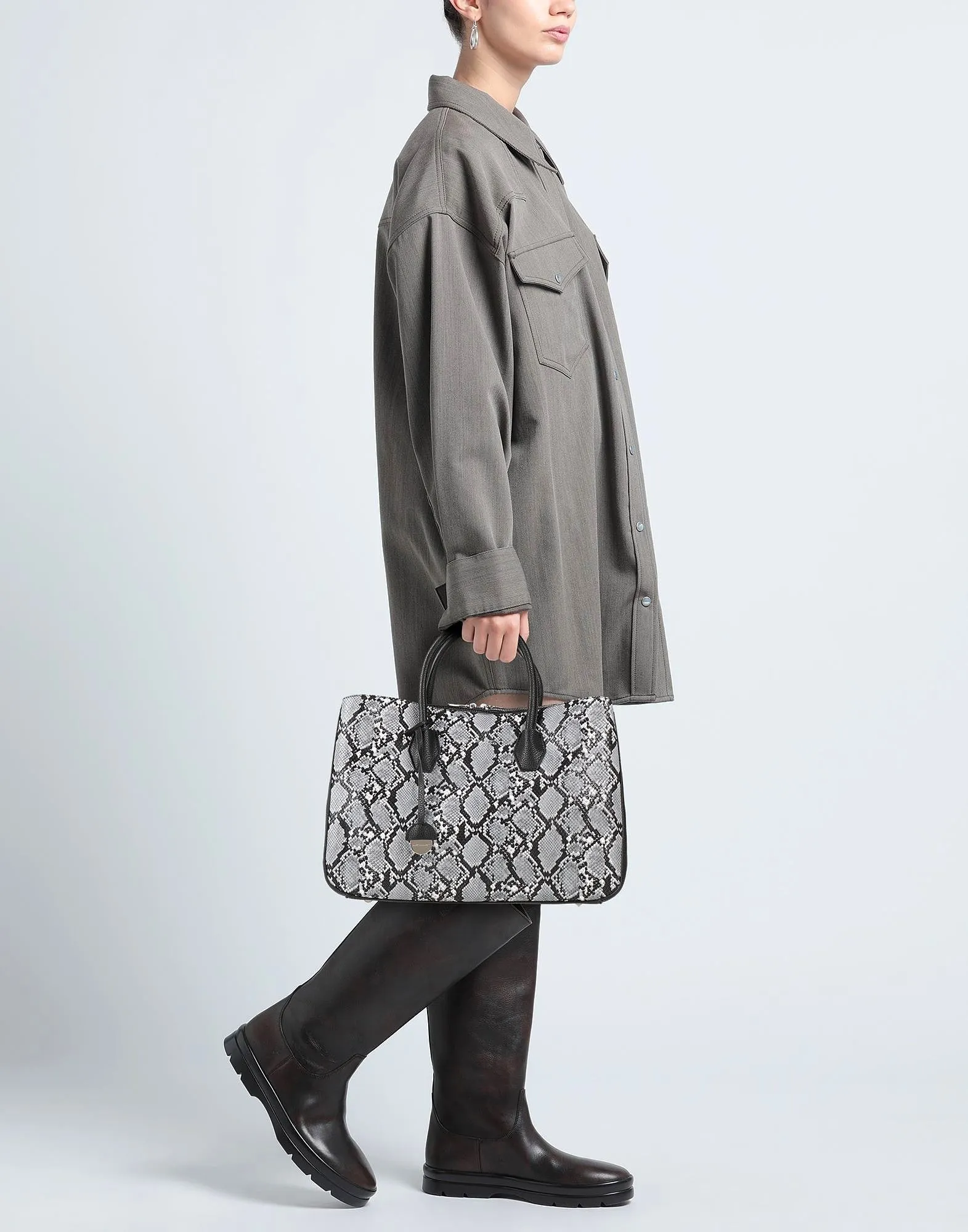 Marta Marzotto tote bag, gray