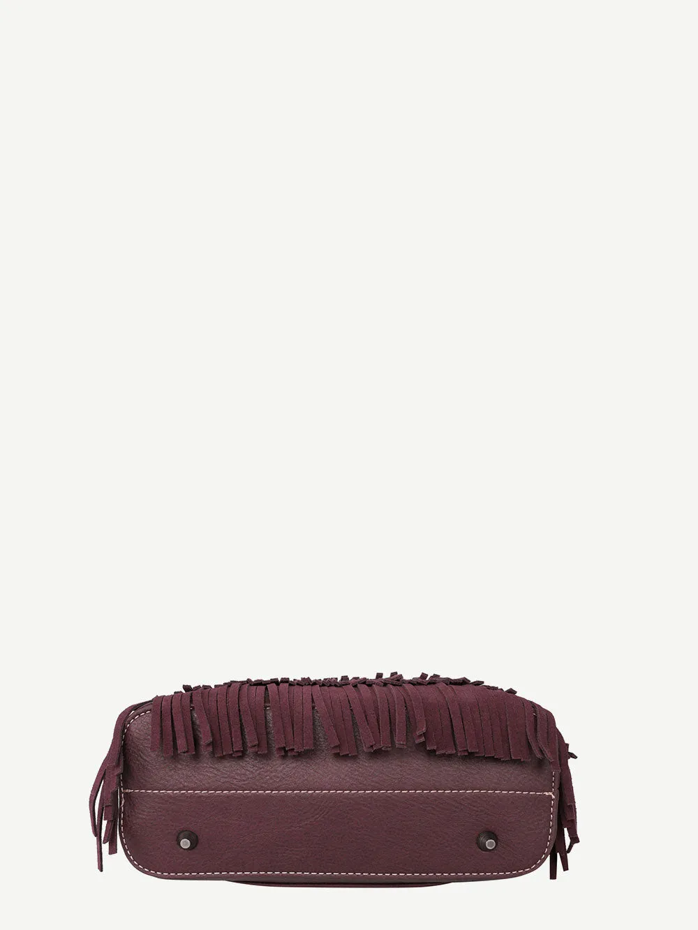 Montana West Embroidered Aztec Fringe Concealed Carry Hobo