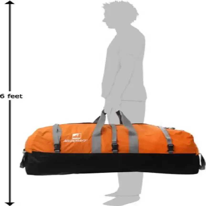 WILDCRAFT BLACK HOLE DUFFEL BAG ORANGE