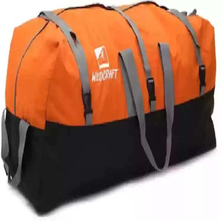 WILDCRAFT BLACK HOLE DUFFEL BAG ORANGE