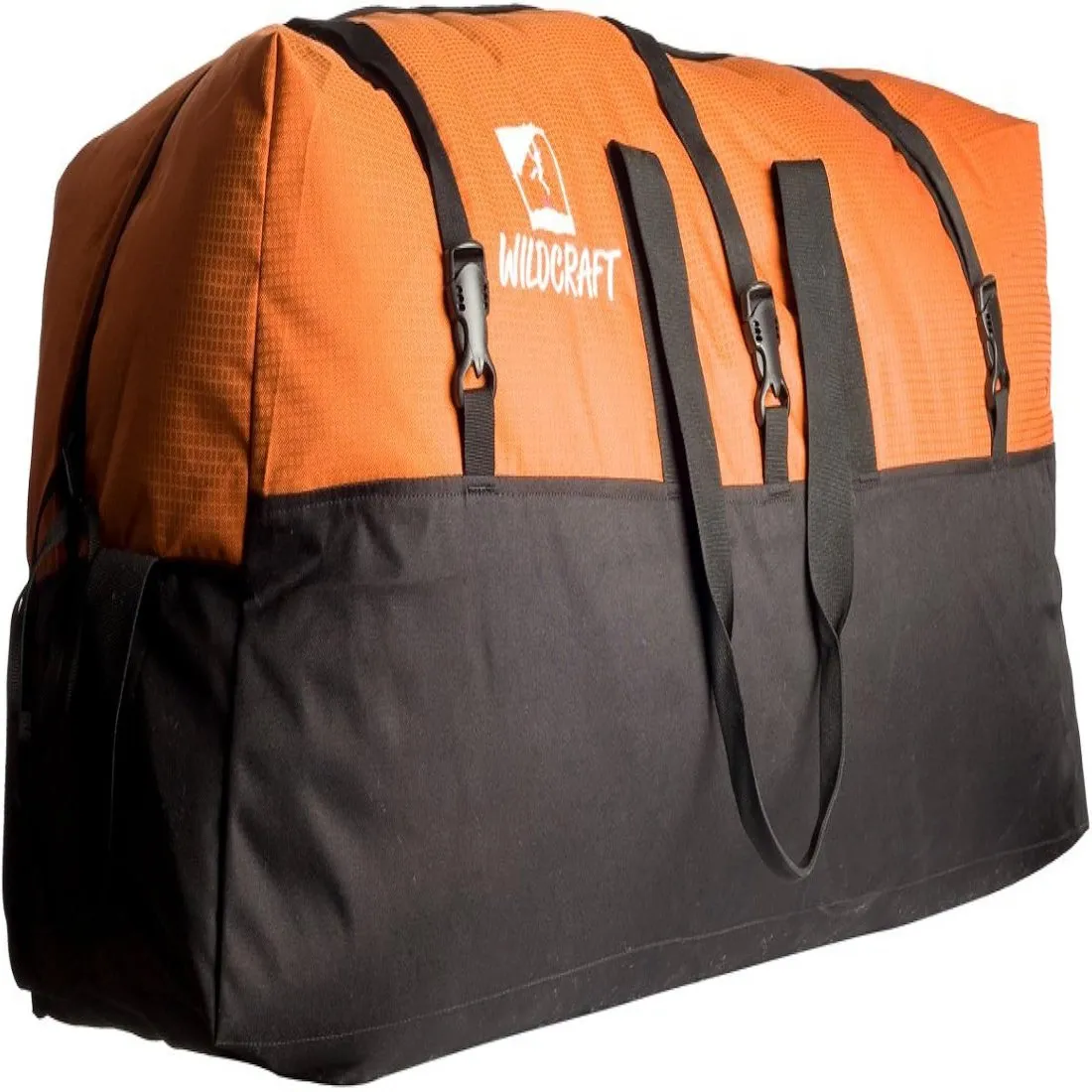 WILDCRAFT BLACK HOLE DUFFEL BAG ORANGE