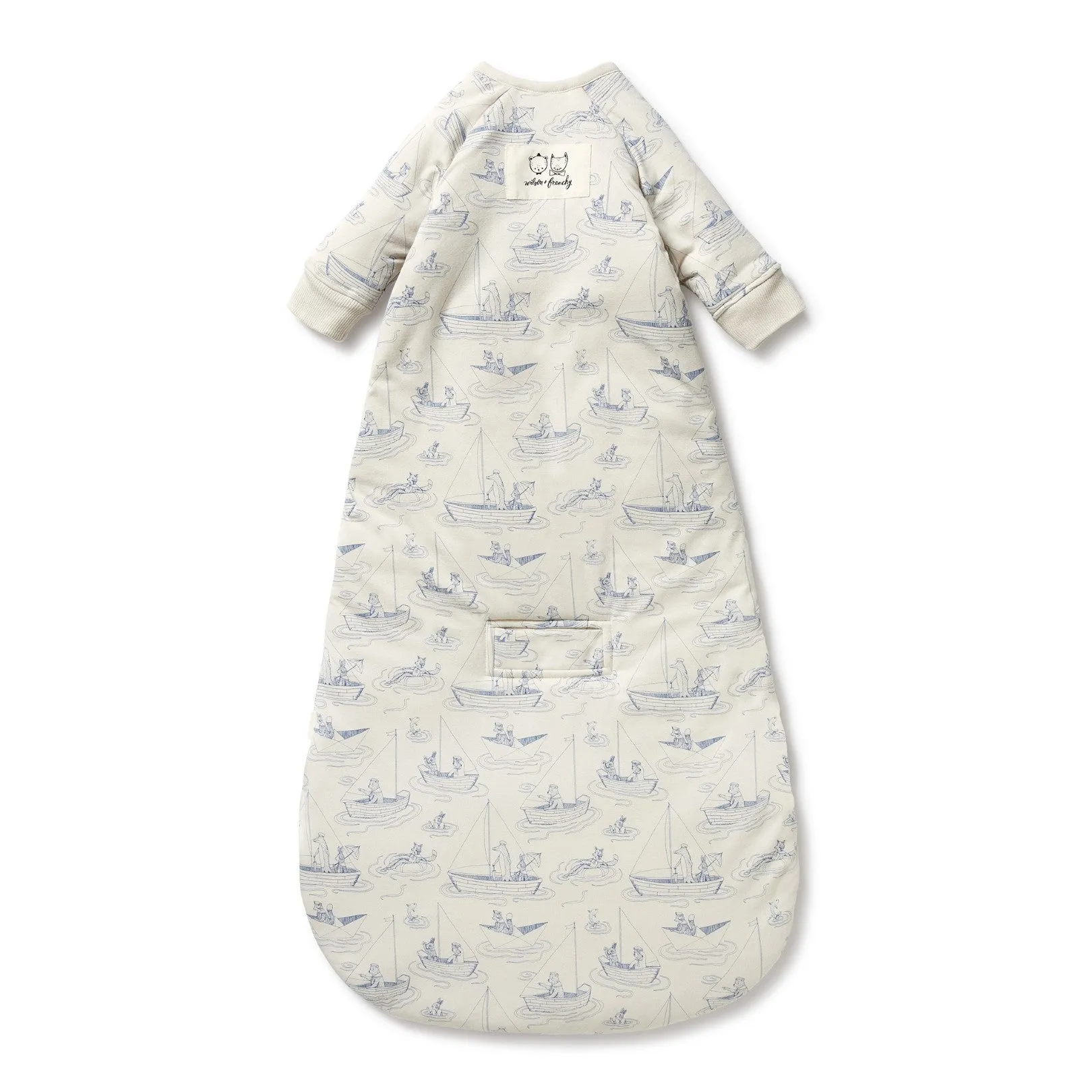 Wilson and Frenchy Organic Long Sleeved Sleeping Bag - Sail Away
