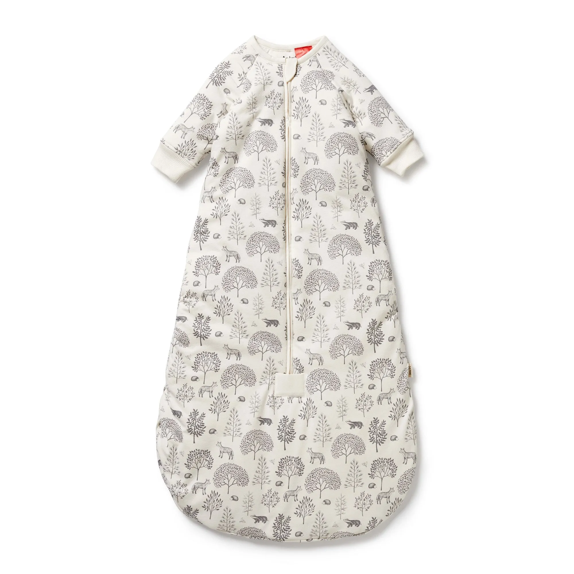 Wilson and Frenchy Organic Long Sleeved Sleeping Bag - Woodland