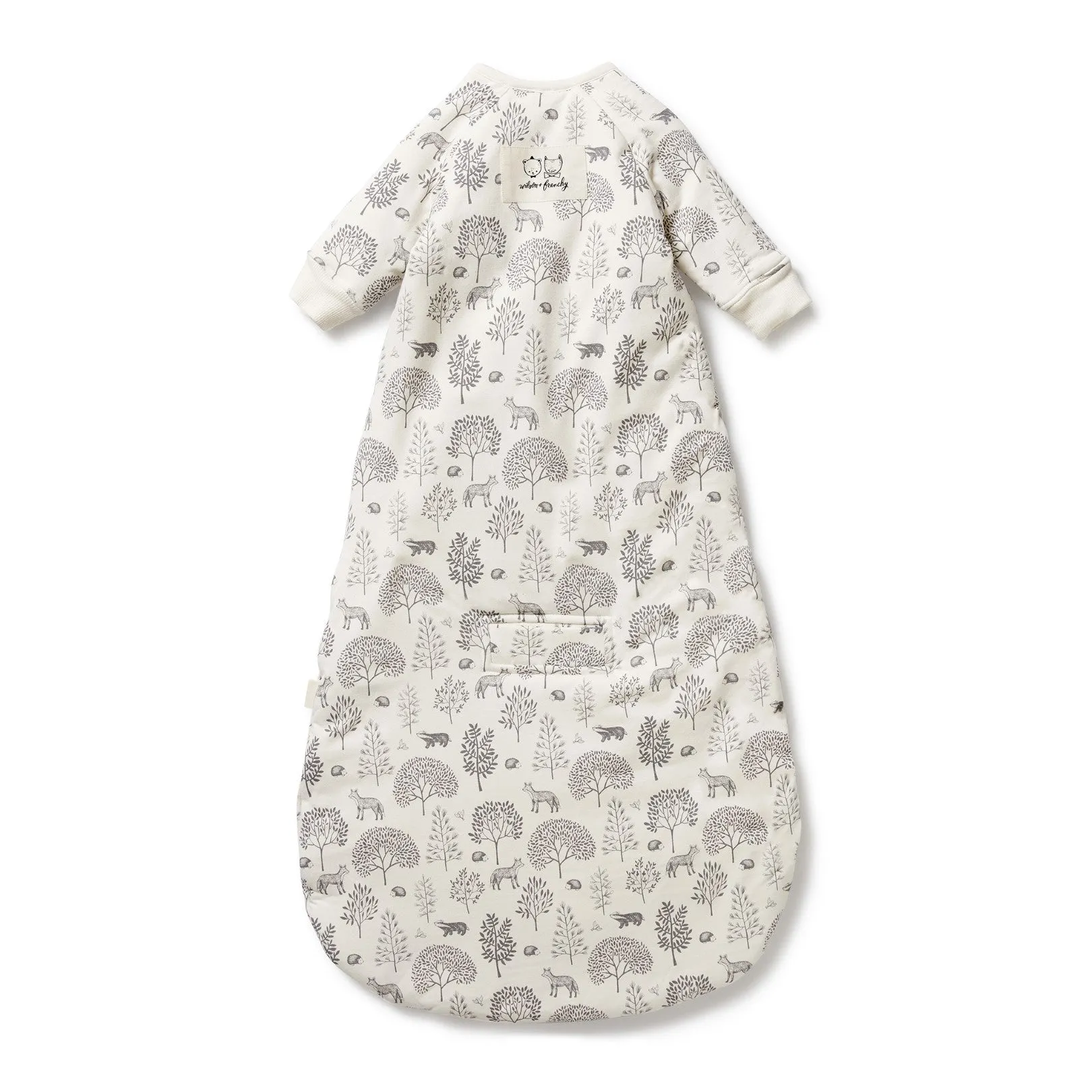 Wilson and Frenchy Organic Long Sleeved Sleeping Bag - Woodland