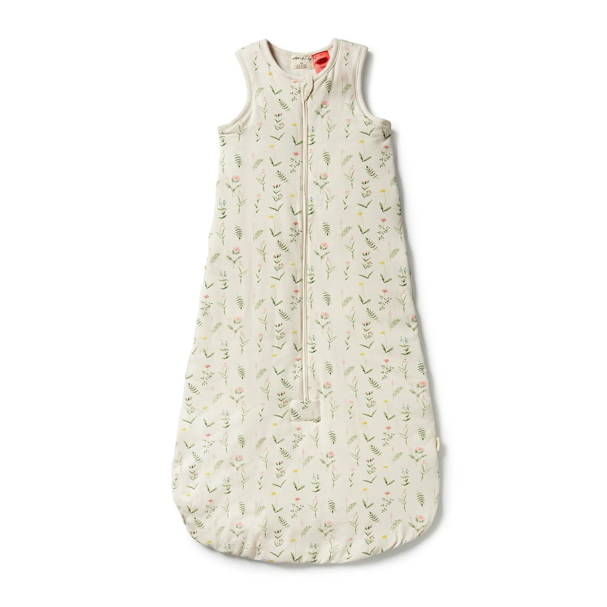 Wilson and Frenchy Organic Sleeping Bag 3.3 TOG - Wild Flower