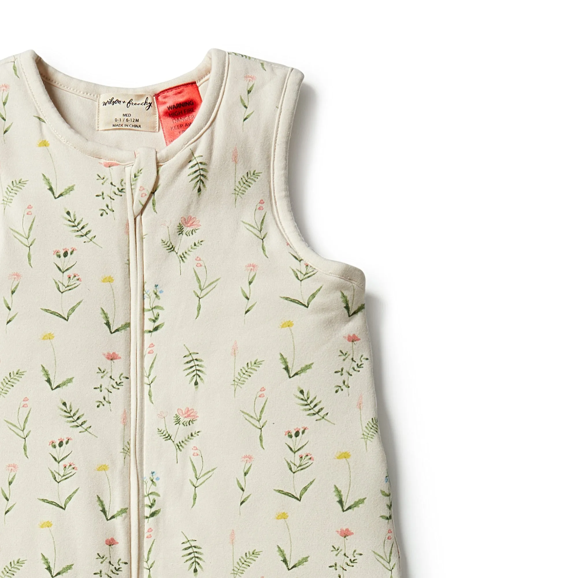 Wilson and Frenchy Organic Sleeping Bag 3.3 TOG - Wild Flower