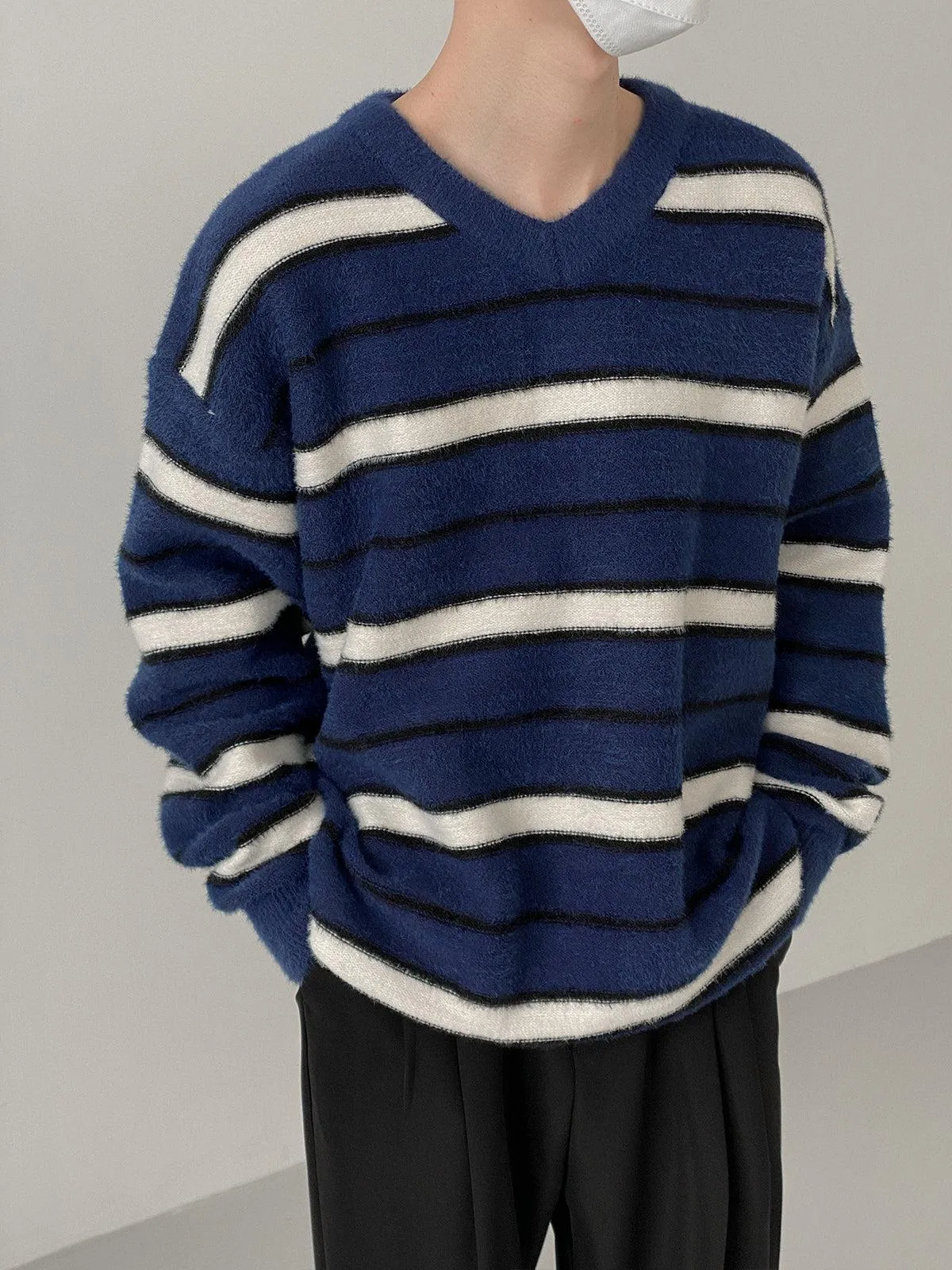 Zhou Notebook Lines Sweater